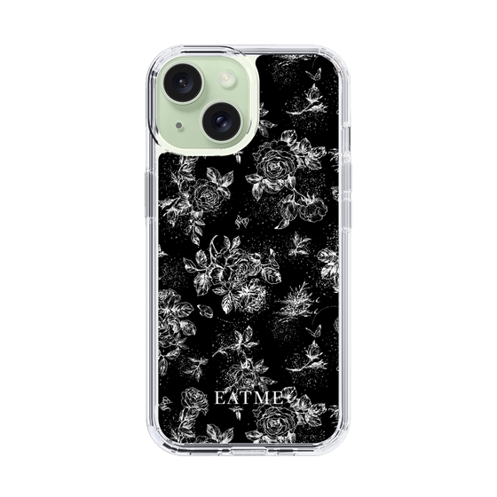 Slim Protection Case［ EATME - Toile de Jouy - Black ］