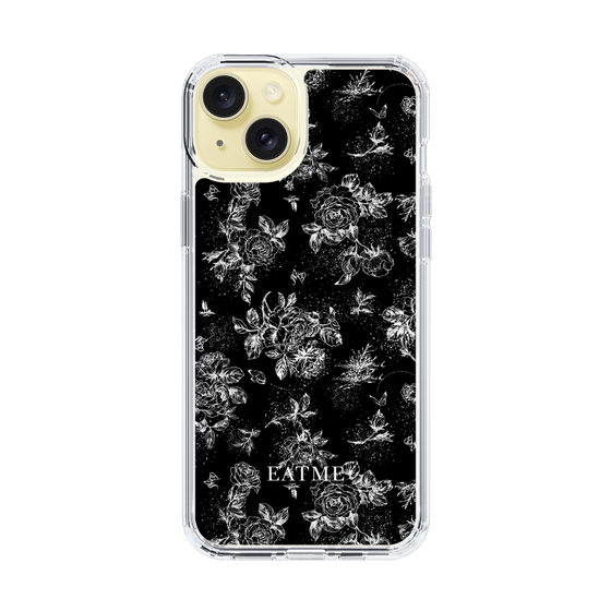 Slim Protection Case［ EATME - Toile de Jouy - Black ］