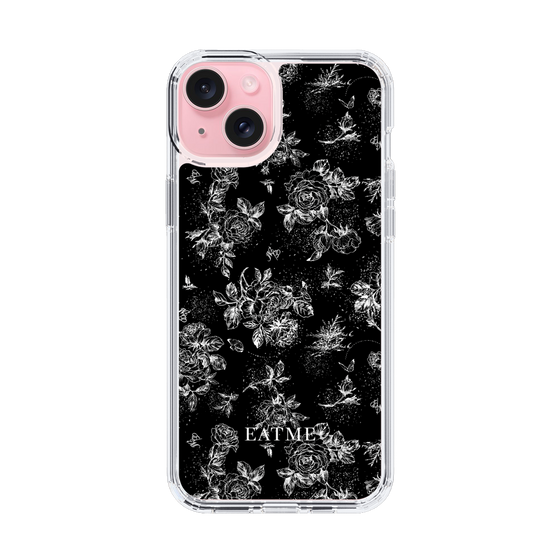 Slim Protection Case［ EATME - Toile de Jouy - Black ］