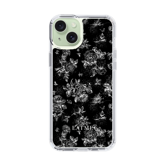 Slim Protection Case［ EATME - Toile de Jouy - Black ］