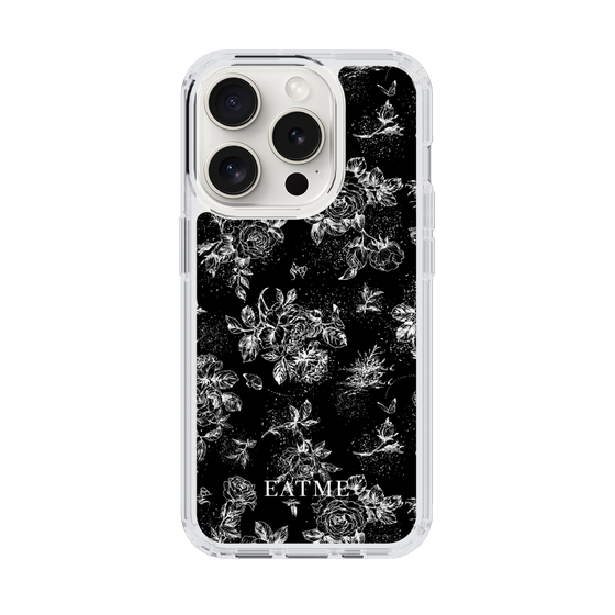 Slim Protection Case［ EATME - Toile de Jouy - Black ］