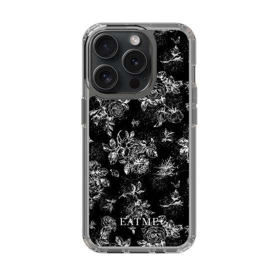 Slim Protection Case［ EATME - Toile de Jouy - Black ］