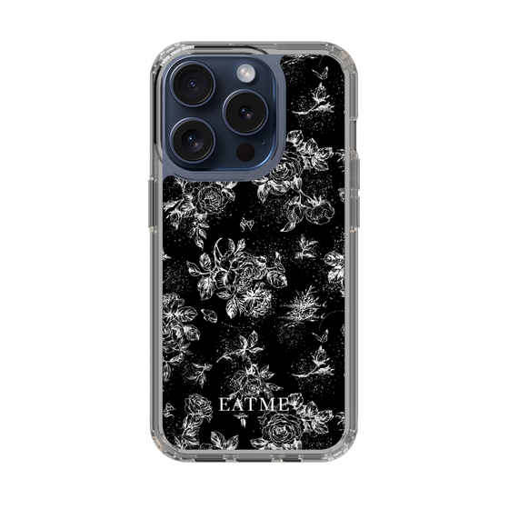 Slim Protection Case［ EATME - Toile de Jouy - Black ］