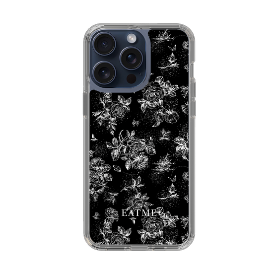 Slim Protection Case［ EATME - Toile de Jouy - Black ］