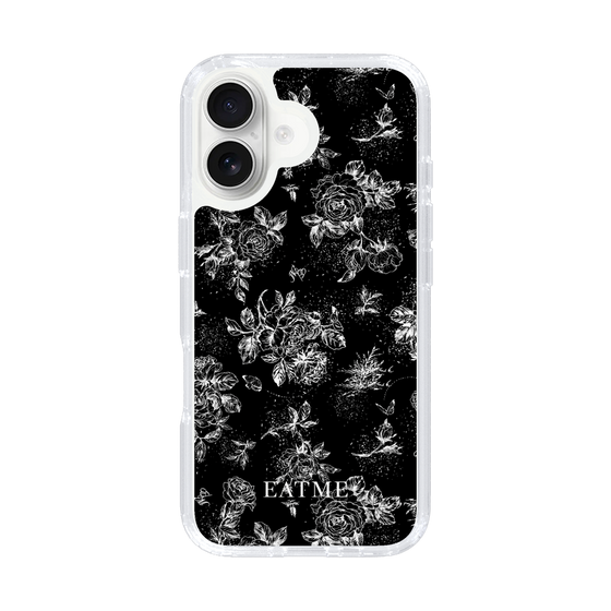 Slim Protection Case［ EATME - Toile de Jouy - Black ］