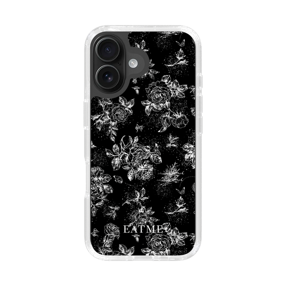 Slim Protection Case［ EATME - Toile de Jouy - Black ］