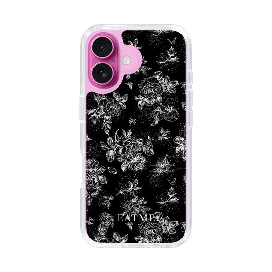 Slim Protection Case［ EATME - Toile de Jouy - Black ］