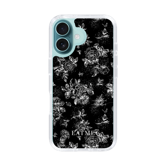Slim Protection Case［ EATME - Toile de Jouy - Black ］