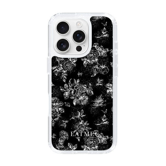 Slim Protection Case［ EATME - Toile de Jouy - Black ］