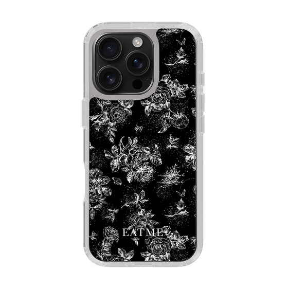 Slim Protection Case［ EATME - Toile de Jouy - Black ］
