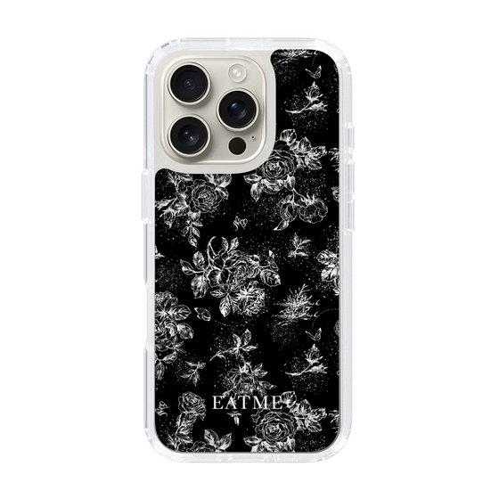 Slim Protection Case［ EATME - Toile de Jouy - Black ］