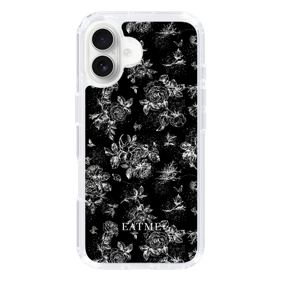 Slim Protection Case［ EATME - Toile de Jouy - Black ］