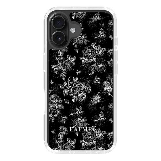 Slim Protection Case［ EATME - Toile de Jouy - Black ］