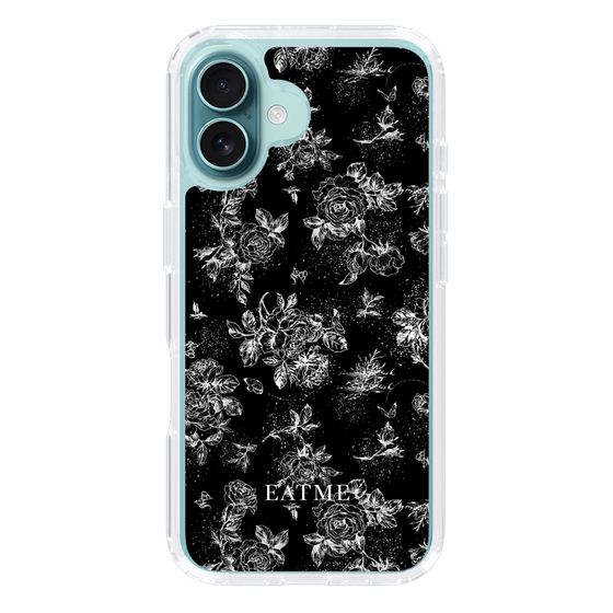 Slim Protection Case［ EATME - Toile de Jouy - Black ］