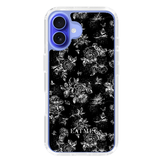 Slim Protection Case［ EATME - Toile de Jouy - Black ］