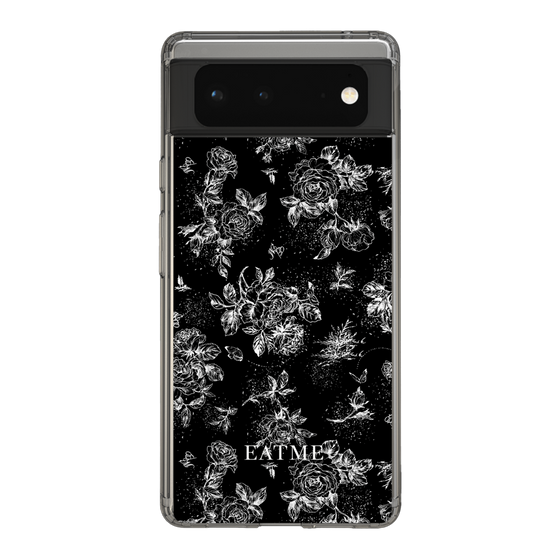 Slim Protection Case［ EATME - Toile de Jouy - Black ］