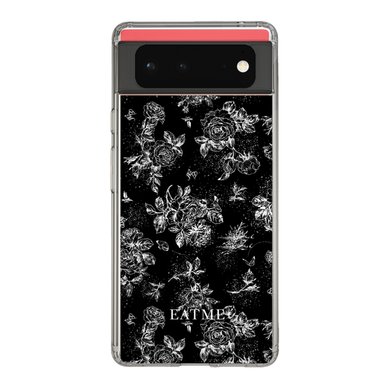 Slim Protection Case［ EATME - Toile de Jouy - Black ］