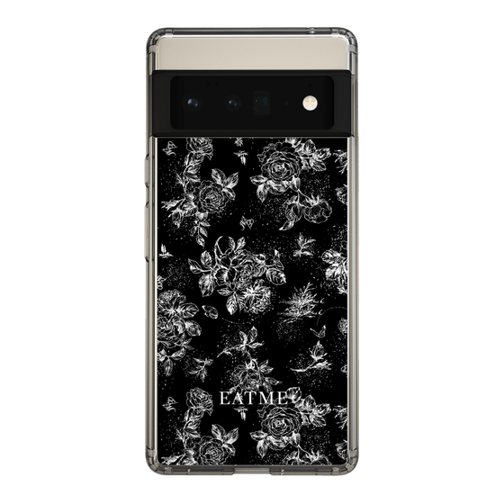 Slim Protection Case［ EATME - Toile de Jouy - Black ］