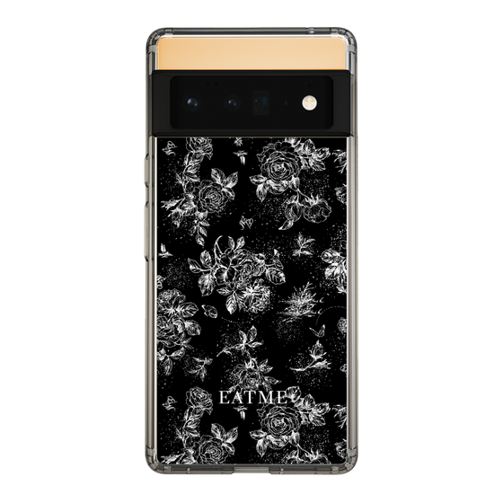 Slim Protection Case［ EATME - Toile de Jouy - Black ］