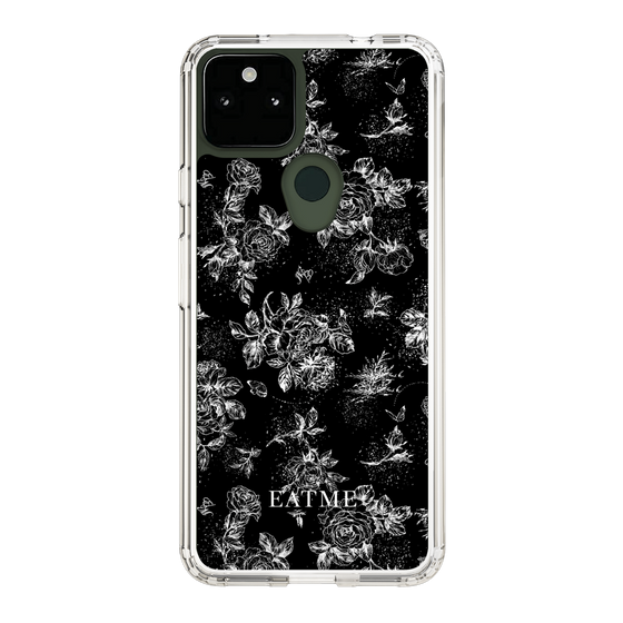 Slim Protection Case［ EATME - Toile de Jouy - Black ］