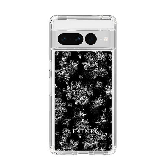 Slim Protection Case［ EATME - Toile de Jouy - Black ］