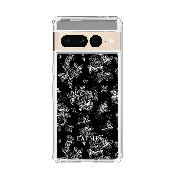 Slim Protection Case［ EATME - Toile de Jouy - Black ］