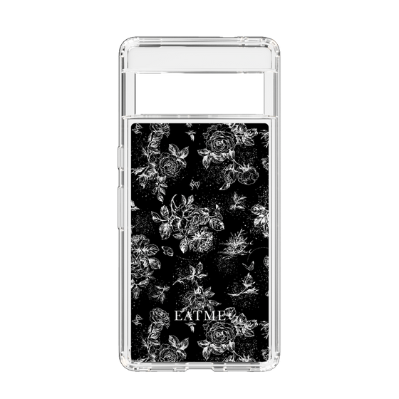 Slim Protection Case［ EATME - Toile de Jouy - Black ］