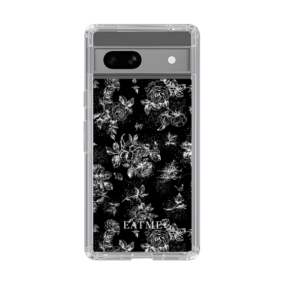 Slim Protection Case［ EATME - Toile de Jouy - Black ］