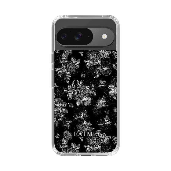 Slim Protection Case［ EATME - Toile de Jouy - Black ］