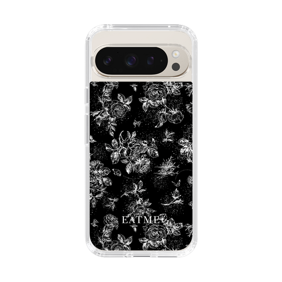 Slim Protection Case［ EATME - Toile de Jouy - Black ］