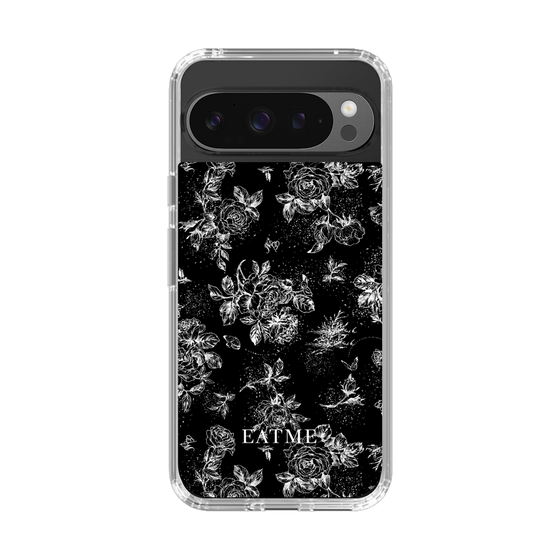 Slim Protection Case［ EATME - Toile de Jouy - Black ］