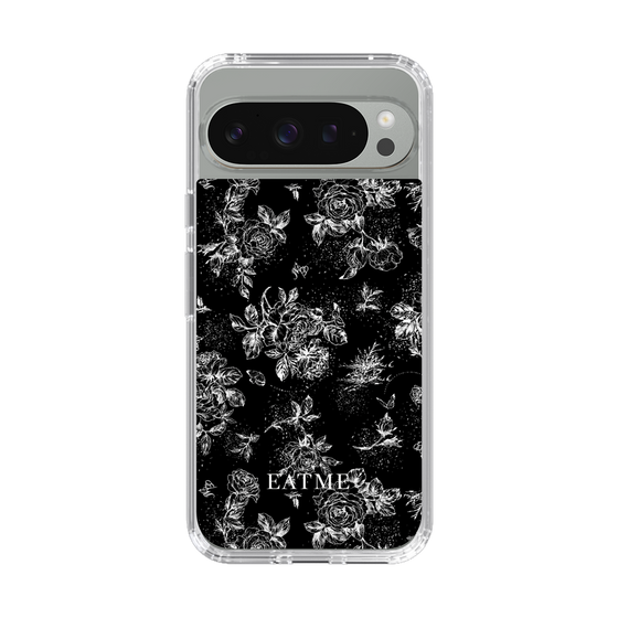 Slim Protection Case［ EATME - Toile de Jouy - Black ］