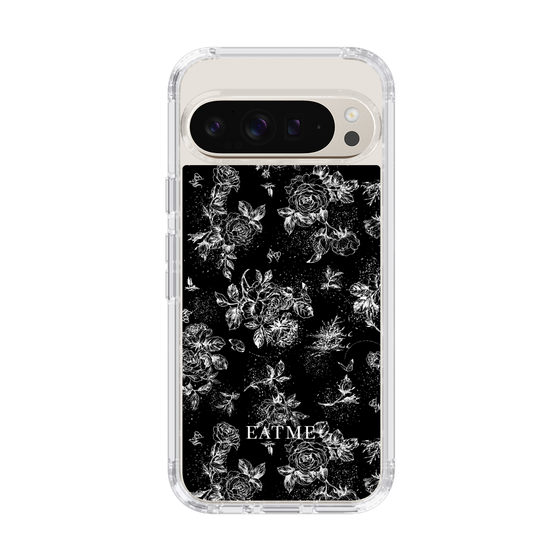 Slim Protection Case［ EATME - Toile de Jouy - Black ］