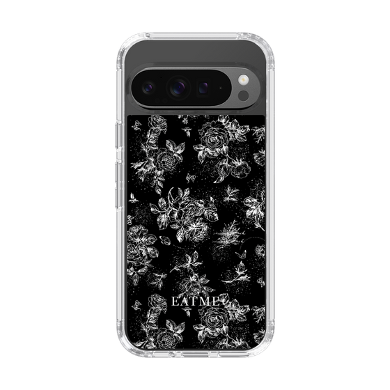 Slim Protection Case［ EATME - Toile de Jouy - Black ］