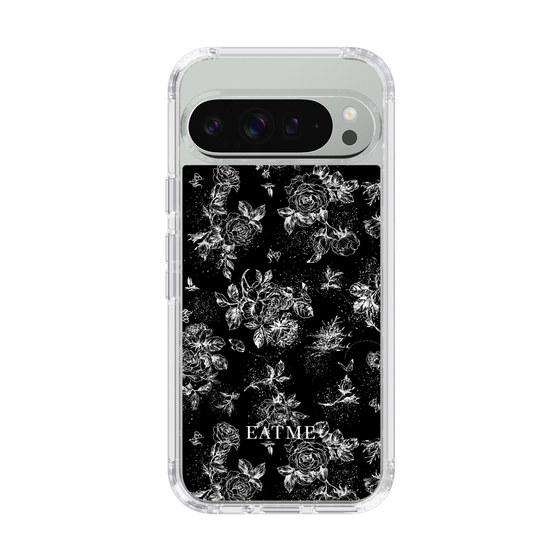 Slim Protection Case［ EATME - Toile de Jouy - Black ］