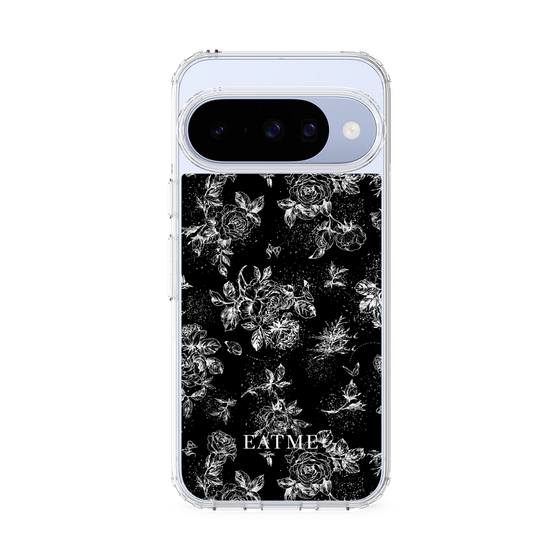Slim Protection Case［ EATME - Toile de Jouy - Black ］