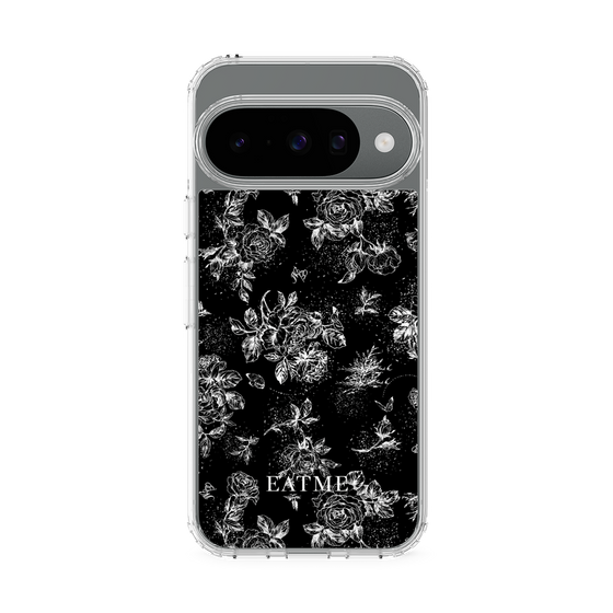 Slim Protection Case［ EATME - Toile de Jouy - Black ］