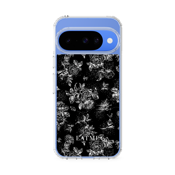 Slim Protection Case［ EATME - Toile de Jouy - Black ］