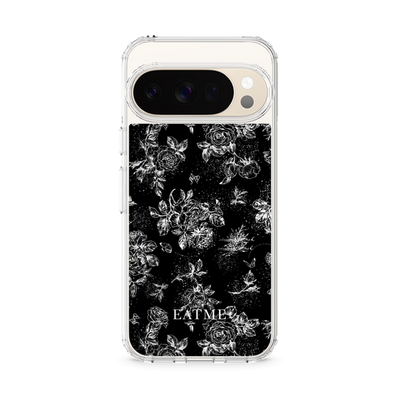 Slim Protection Case［ EATME - Toile de Jouy - Black ］