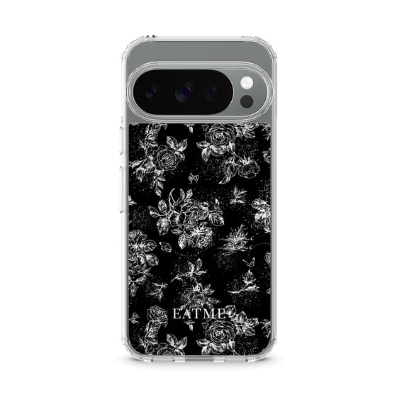 Slim Protection Case［ EATME - Toile de Jouy - Black ］
