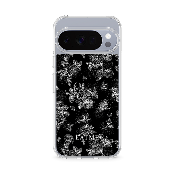 Slim Protection Case［ EATME - Toile de Jouy - Black ］