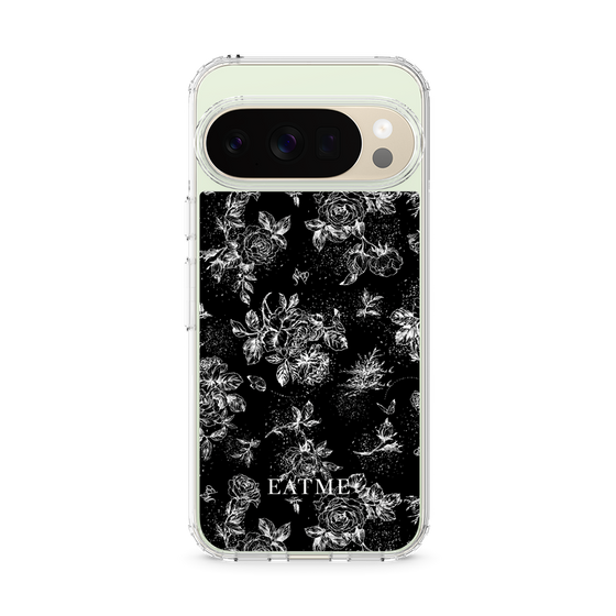 Slim Protection Case［ EATME - Toile de Jouy - Black ］