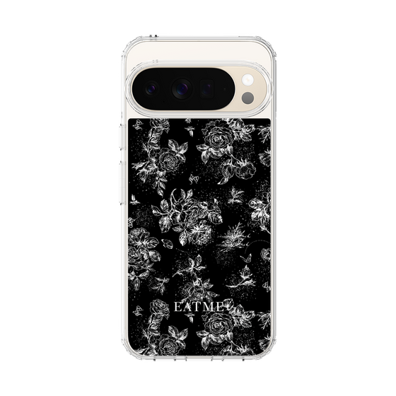 Slim Protection Case［ EATME - Toile de Jouy - Black ］