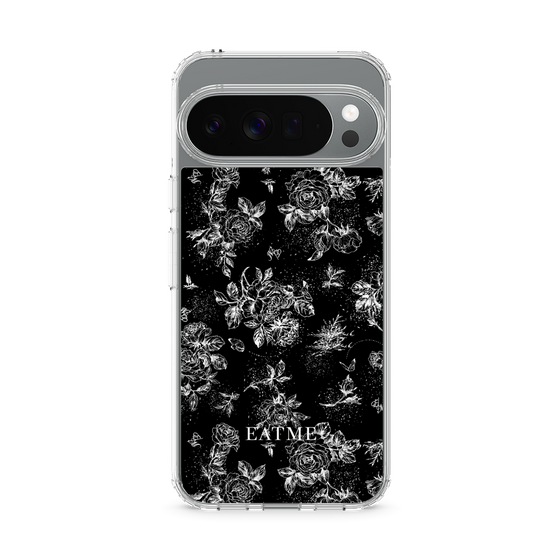 Slim Protection Case［ EATME - Toile de Jouy - Black ］