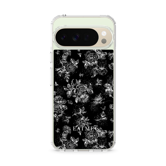 Slim Protection Case［ EATME - Toile de Jouy - Black ］