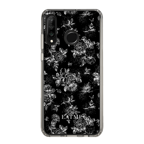 Slim Protection Case［ EATME - Toile de Jouy - Black ］