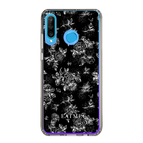 Slim Protection Case［ EATME - Toile de Jouy - Black ］