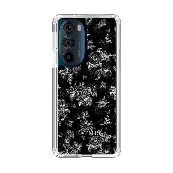Slim Protection Case［ EATME - Toile de Jouy - Black ］