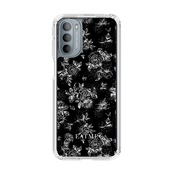 Slim Protection Case［ EATME - Toile de Jouy - Black ］