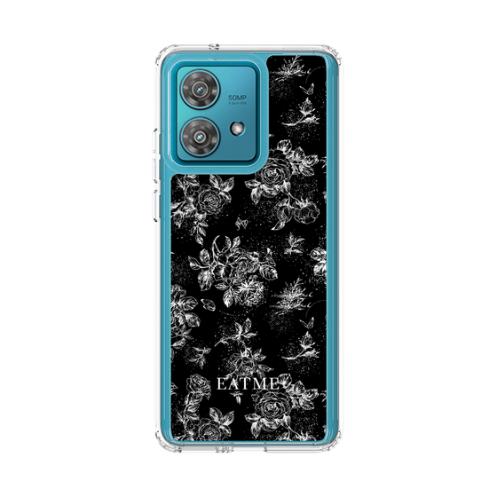 Slim Protection Case［ EATME - Toile de Jouy - Black ］
